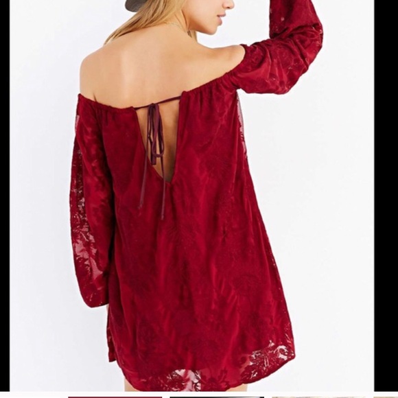 NWT For Love & Lemons Sangria Lace Mini Dress XS - Picture 2 of 7